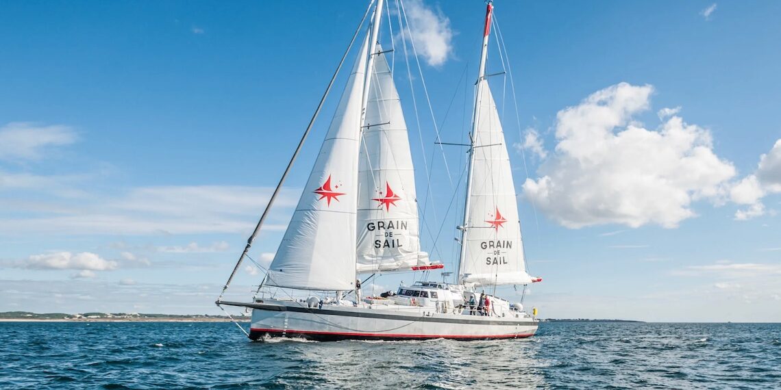 Le bateau de Grain de Sail en est à sa quatrième transatlantique.