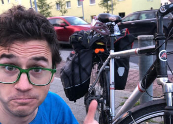 Le DJ Alex Wilcox se lance dans un périple de 500 kilomètres à vélo pour aller mixer aux Pays-Bas