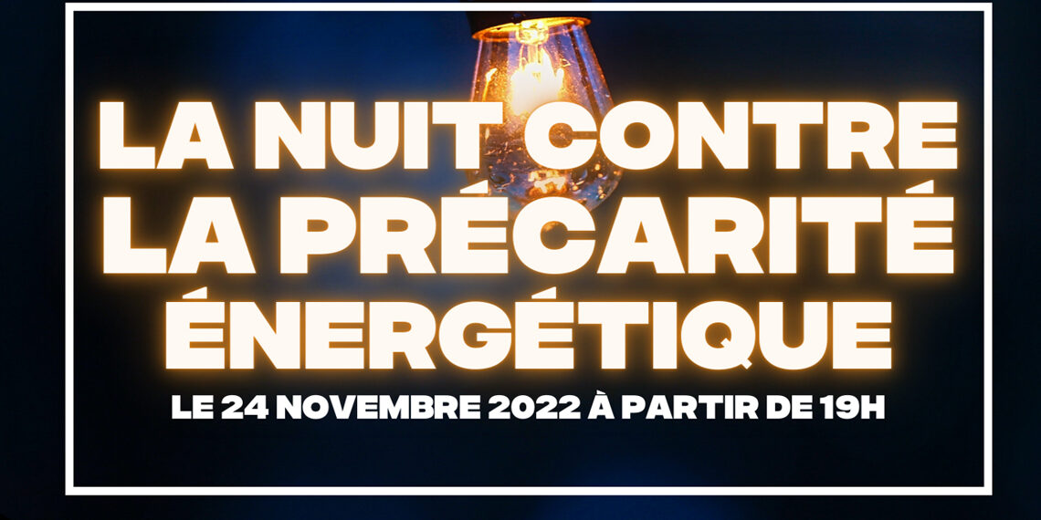 À Paris, une soirée pour dénoncer la précarité énergétique grandissante