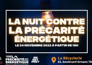 À Paris, une soirée pour dénoncer la précarité énergétique grandissante