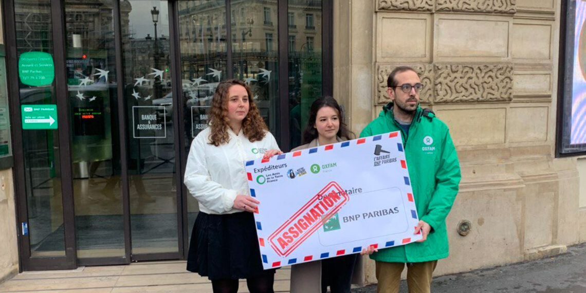Trois ONG assignent BNP Paribas en justice pour sa participation au réchauffement climatique