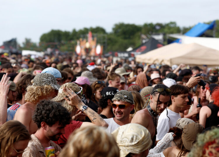 Teknival Bourges 2026 ©AFP/Kenzo TRIBOUILLARD