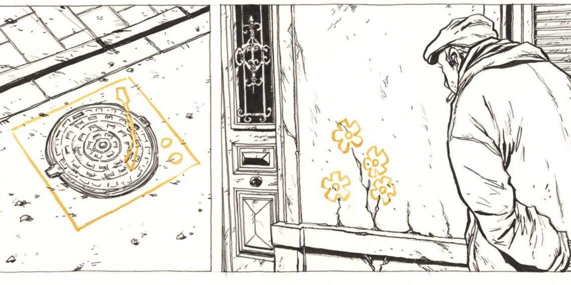 Image issue de « Plus loin qu’ailleurs », la dernière BD de Chabouté