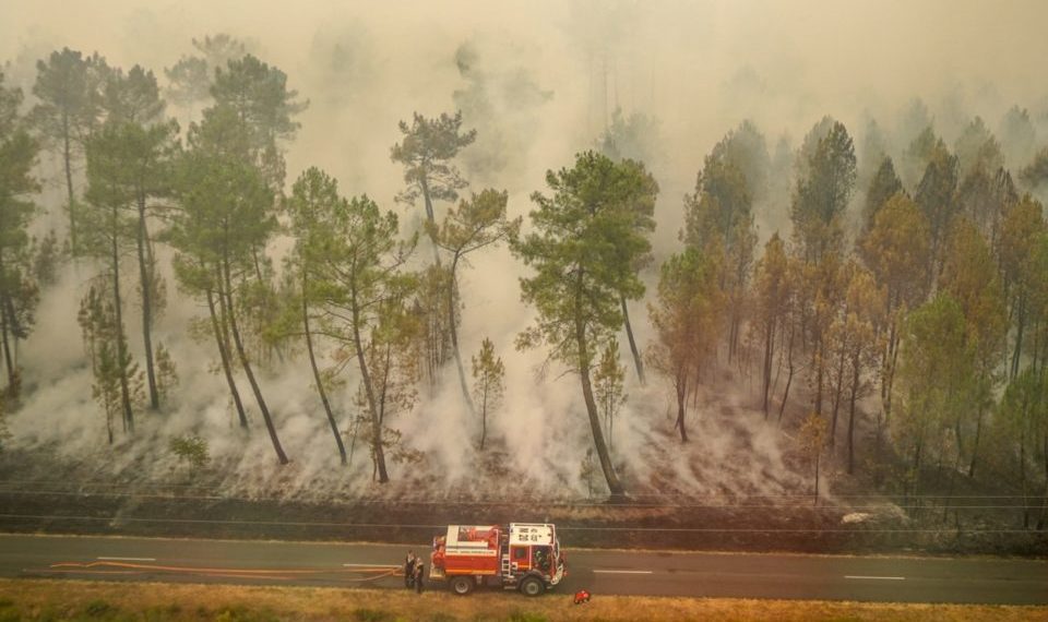 Incendies Gironde en 2022 ©SDIS33